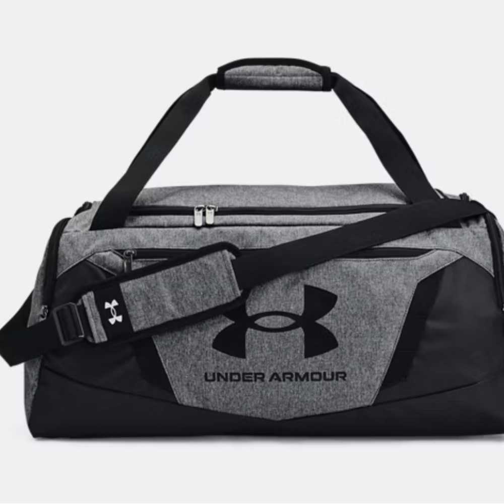 Under Armour Gray and Black Men's Duffel Bag